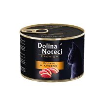 Dolina Noteci Premium Katzenfutter – reich an Ente – 185 g – ohne Getreide, ohne Konservierungsstoffe, glutenfrei