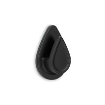 Inofix - Colgador Resistente Al Agua Adhesivo Soporta1.5kg Negromate Gota 2193-3
