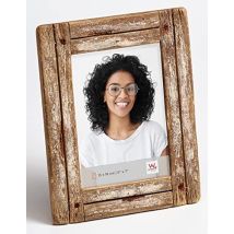 Walther Dupla 13x18 Holz Portrait Weiß/natur Ya318w
