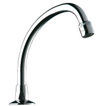 Delabie Bocca Girevole A Collo Di Cigno L150xh120mm M1/2" Ottone Cromato