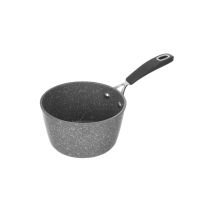 Casseruola 14 cm Petra Dark – 4 strati antiaderenti – Ergonomica – Capacità 0,825 lt – Kasanova