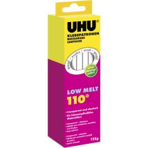 Klebesticks Uhu Low Melt Oval 125 G 10 Stück Transparent