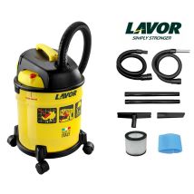 Lavor Freddy 4en1 Aspiradora Industrial Amarilla 20l