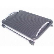 Techly - Ica-fr 13 Soporte Para El Apoyo De Pies Negro - Soportes Para El Apoyo De Pies (negro, Abs Sintéticos, 430 Mm, 280 Mm, 1,43 Kg)