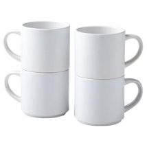 Stapelbecher Set Cricut Weiß 300 Ml 4 Stück