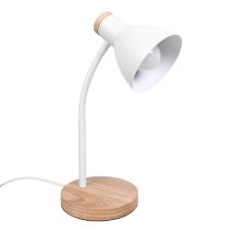 Flexo Argos 1xe27 L.14xan.25xal.42cm Blanco/madera