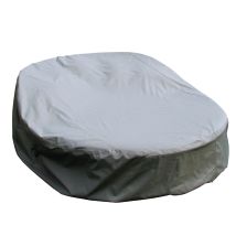 Premium Abdeckung Sonneninsel – wasserdicht, langlebig, frostbeständig – PVC-beschichtet – mit Kordel und Stopper