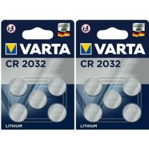 Pila Botón Varta Cr2032 Litio 3 Voltios Capacidad 230 Mah