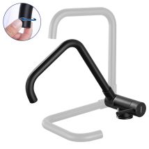 Grifo De Cocina Plegable De Acero Inoxidable Negro, Grifo Cocina Abatible Plegable 90+giratorio 360, Fregaderos Monomando De Cocina Con Aireador 
