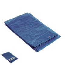 Lona Impermeable Azul Con Ojetes Metálicos 2 X 3 Metros (aproximadamente)