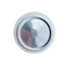 Filtro y Junta Cafetera 06Tz Pisa – Silicona y Malla de Acero Inoxidable – Compatible con Cafetera Box Plus