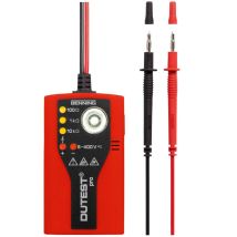 Benning – Téster de continuidad DUTEST pro – Rango de tensión 6 V - 400 V AC/DC – Ideal para electricistas y técnicos