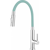 Ferro Zumba Slim 2f Grifo De Cocina Cromado Flexible
