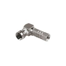 10 X Spina Tv Satellitare Tipo F A 90 P/cavo D 7 Mm