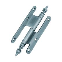 Cerniera Bros Rustic Hinge No.2 Finitura Nera 110x70 Mm
