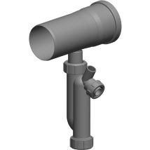 Atec Scarico Condensa Con Sifone Dn 80 Fino A 1000 Pa Adatto Per Sovrapressione, 1348