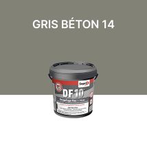 Joint Carrelage Salle De Bains - 1 À 10 Mm - Gris Béton 14 - Sopro Df 10 - 1 Kg