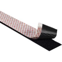Velcro - Vel-ec60241 Klettband Zum Aufkleben Haft- Und Flauschteil, Extrastark (l X B) 1000 Mm X 50 M