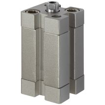 Riegler Kompaktzylinder, Doppeltwirkend, Ig, K-ã ̃ 20, Hub 15, M5, Iso21287