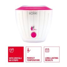 Depiladora Cera Caliente Solac Dc7501 Carepil Blanco/fucsia, B