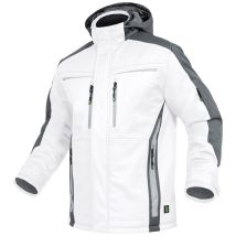 Triuso Leibwächter Winter-softshelljacke Flex-line Gr. 7xl Weiß/grau