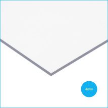 Solstice - Solid Polycarbonate Glazing Sheet Clear 1500mm X 620mm X 4mm