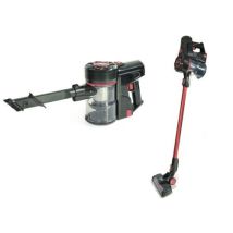 Necchi Nh9205 Aspirateur Balai Et Balai Électrique Aspirateur-balai 2 En 1 Batterie Sec Sans Sac Noir, Rouge 2 Ah