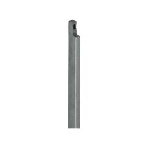 DENI Treibriegelstange 13 mm x 2500 mm – verzinkt – Stahl – beidseitig gelocht – Vierkant