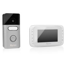 Videocitofono Senza Fili 16,4x13,5x2 Cm Bianco Byron