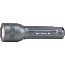 FP – Lampe torche LED Q4 400lm – Aluminium, Faisceau réglable, 3 piles AAA