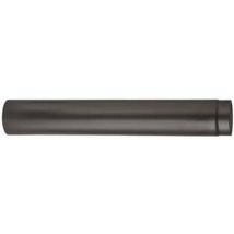 Ala - Tubo Porcellanato Per Stufe A Legna Nero Opaco ' Smalto Top' - Mm.120x1000h.