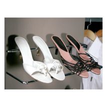 Zapatero Ambos Cromado 48. 83cts - Zapatero Frontal O Lateral Fijo Extensible Cromado