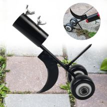 In 1 Weeding Tool With Wheels For Weeding, Garden Weeding Tool, No Kneeling Weeding Tool For Cleaning Between Slabs, Floors,
