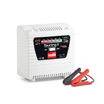 Telwin Touring 11 Batterieladegerät 230V 6V/12V – 10x19x19 cm – Lithium-Ionen-Technologie, 12Ah, 230V