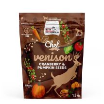 Syta Micha Chef Chevreuil Aux Graines De Canneberge Et De Citrouille - Nourriture Sèche Pour Chien - 1,5kg