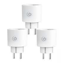 Pack 3 Meross Wifi Smart Plug Commande Vocale Et Minuterie Offre Exclusive