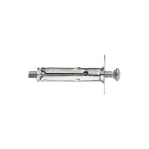 100 X Mini Tassello Vite E Rondella D 6 Mm Acc Zincocr