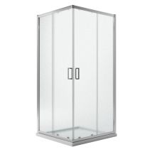 Duschkabine Strukturglas H 185 Mod. Ready 70x90 Cm Rechteckig