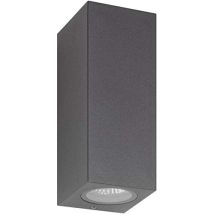Lcd - Up & Down Wandleuchte, 2x7 Watt, 2xgu10, Graphit (5050)