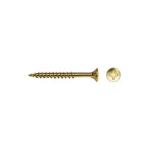 Tornillo avellanado PZ 6mm x 60mm – Acero zincado – Caja de 200 unidades – Ideal para carpintería y bricolaje