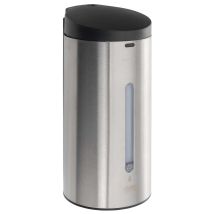 Sapho - Série Hôtel - Distributeur De Savon Liquide Sans Contact, 650 Ml, Inox Se071