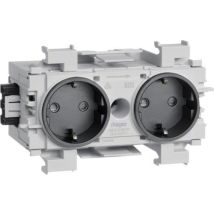 Enchufe De Pared Hager Gs20019011 2 Tomas Ip20