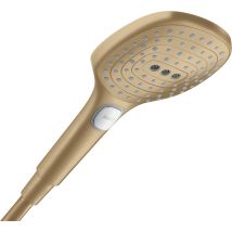 Hansgrohe Raindance Select E - Soffione Doccia, 3 Getti, Ecosmart, Bronzo Spazzolato 28728140