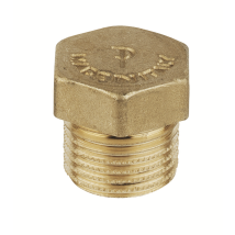 Tappo Maschio Filettato In Ottone Fp Pattaroni F592 1 1/2'