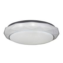 MegaLight LED Deckenleuchte Shining Bort 33 cm – Dimmbar, 2300 Lumen, 15 Watt, RGB, IP20, Fernbedienung, Schlaf-Timer