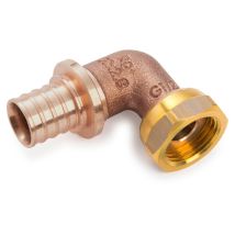 Rehau Winkelübergang Rautitan Rxplus, 20mm X G 1/2", Rotguss