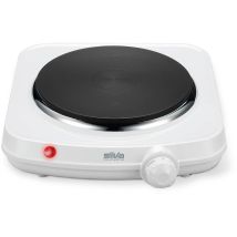 Piastra di cottura elettrica Silva Homeline EK 1018 – Potenza 1500 W – Diametro 18 cm – Colore Bianco