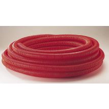 Janoflex Gaine Pour Réseaux Enterrés Janoflex Rouge, Diam.90 Mm, L.25 M