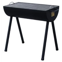Joes Half Barrel Grillwanne Mit Edelstahlrost Js-33640 - Rumo Barbeque