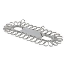 Chaussettes Pliables Avec Pinceau Échafaudage Rond Gris Suspendu Vêtements